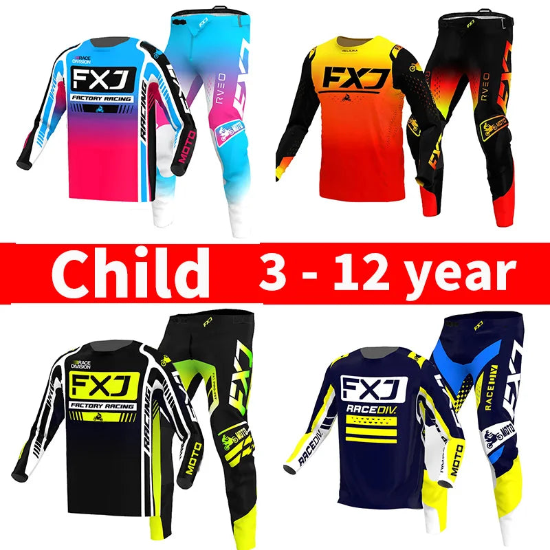 KIDS Motorcoss - MTB - Enduro Riding Gear FXJ