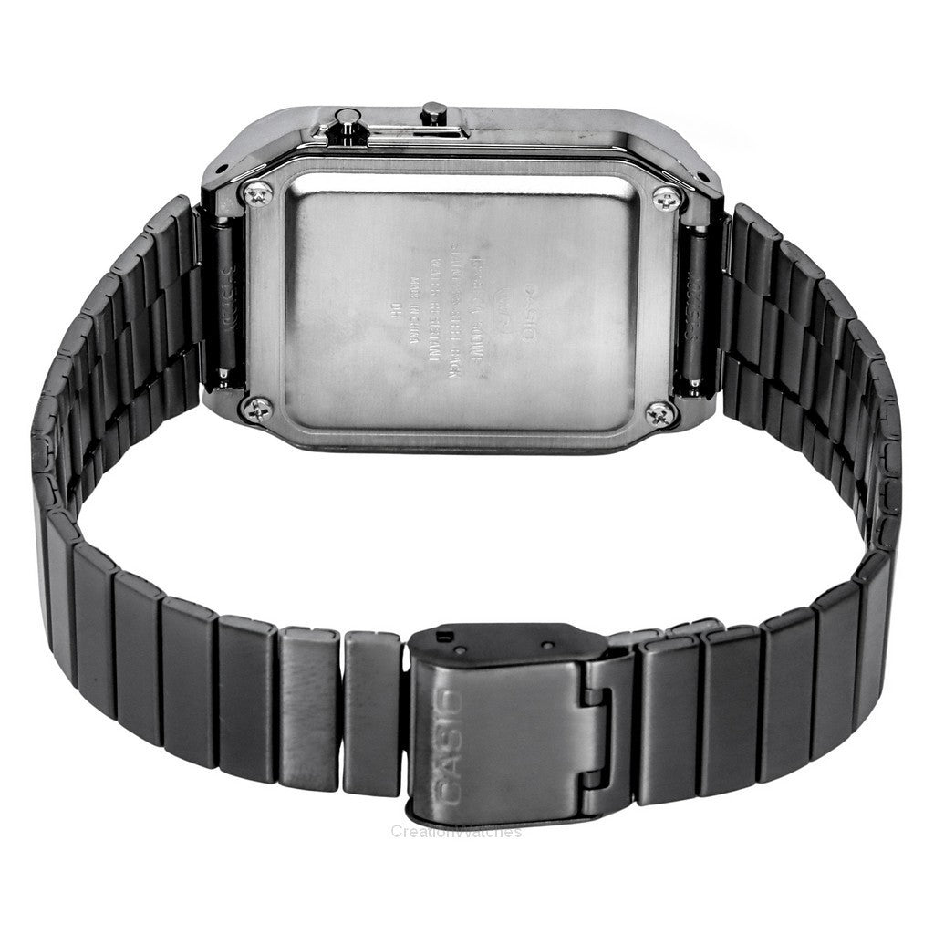 Casio Vintage Digital Calculator Stainless Steel Quartz CA-500WEGG-1B Men's Watch