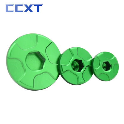 Engine Timing Cover Oil Filler Plug Crankcase Cap For Kawasaki KX250F KX450F KLX450R KX250 KX450 KX 250 450 250F 450F 450R