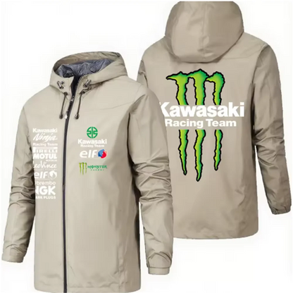 Racing team jacket - MONSTER ENERGY KAWASAKI