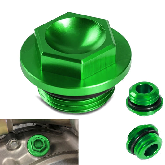 Engine Oil Filler Cap Plug For Kawasaki KX250F KX450F KX250 KX250X KX450 KX450X KX450SR 2004-2023, KLX450R 08-15, KFX450R 08-09